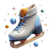 wonderful creative Ice Skate Icon Isolated for Skating Rink Graphics authentic png