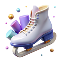 elegant rustic Ice Skate Icon Isolated for Skating Rink Graphics original png