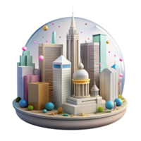 extraordinary rustic Indianapolis Skyline Monument Circle Cutout for Indiana Tourism high resolution png