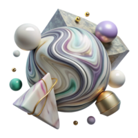 elegant abstract Marble Texture Gradient Smooth Transition Transparent genuine png