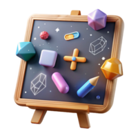 extraordinary traditional Math Formula on Chalkboard Transparent for Classroom Setting authentic png