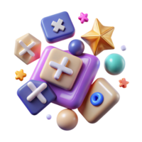 elegant contemporary Math Symbols Icons Transparent Background for Web Design detailed png