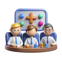 extraordinary minimalist Medical Conference Doctors Meeting Icon Transparent Background high quality png