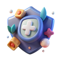beautiful classic Medical Insurance Coverage Icon Isolated for Healthcare Costs authentic png