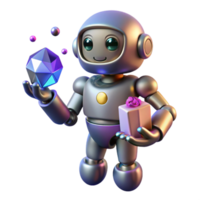 dramatic abstract Medical Robot Silhouette Isolated for Healthcare Graphics high resolution png