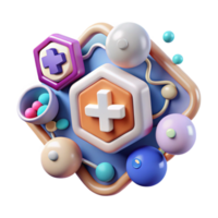 impressive rustic Medical Technology Innovation Icon Cutout for Healthcare professional png