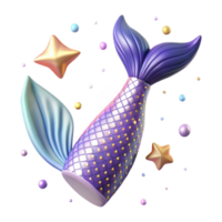 dramatic artistic Mermaid Tail Pattern Repeating Design Transparent genuine png