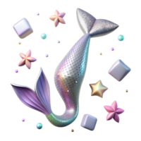 dramatic rustic Mermaid Tail Pattern Repeating Design Transparent png
