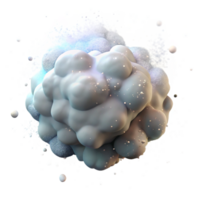 dramatic modern Nebula Dust Particles Transparent for Motion Graphics premium png