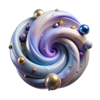 wonderful minimalist Nebula Gas Swirls Cutout for Textile Patterns authentic png