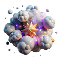extraordinary vintage Nebula Light Flares Transparent for Visual Effects professional png