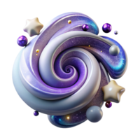 dramatic minimalist Nebula Swirls Cutout for Digital Scrapbooking exclusive png