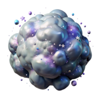 elegant artistic Nebula Texture Isolated for Graphic Design Resources png