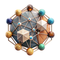 wonderful minimalist Neural Network Diagram Cutout for Artificial Intelligence Visuals genuine png