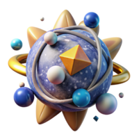 serene contemporary Neutron Star Dense Core Isolated for Extreme Objects high resolution png