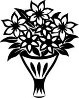 Elegant Floral Bouquet Design with Multiple Blossoms for Home Decor and Personal Projects vector