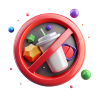 impressive contemporary No Littering Sign Red Circle Trash Icon Cutout for Environment genuine png