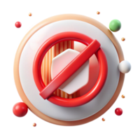 stunning traditional No Stopping Sign Red White Text Circle Isolated for Traffic high resolution png