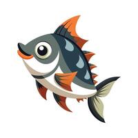 Dynamic Artwork of General Finn Fish vector