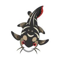 General Upside Down Catfish Design vector