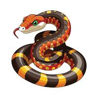 General Waglers Pit Viper Design vector