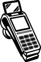 Payment Terminal for Digital Transactions and E-Commerce Solutions vector