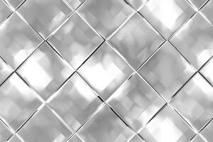 Silver diamond pattern background photo