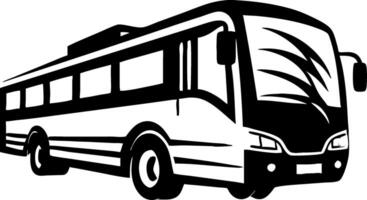 Stylish Bus Design Perfect for Transportation Graphics and Urban Art Projects vector
