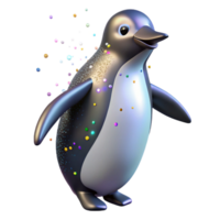 wonderful modern Penguin Silhouette Waddling Isolated Antarctic Animal Cutout detailed png