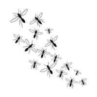 Beautiful Gnats Design 4 vector