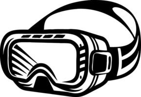 Virtual Reality Goggles Graphics Design for Modern Tech Applications vector
