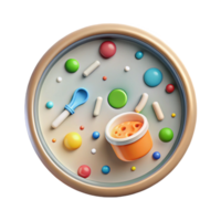 extraordinary traditional Petri Dish Science Icon Cutout for Laboratory Projects authentic png