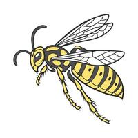 Stylish Hornet Graphic 3 vector