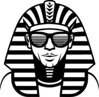 Cool Pharaoh Illustration with Sunglasses Design for Art and Fashion Projects vector