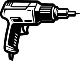 Realistic Electric Screwdriver Design for DIY Projects Home Improvement and Crafts vector