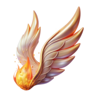 dramatic creative Phoenix Wing Transparent for Web Design exclusive png