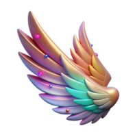 stunning artistic Phoenix Wing Texture Cutout Game Development high resolution png