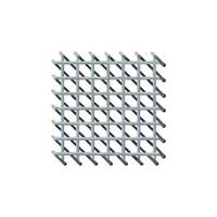 Stylish Wire Mesh Icon Design Concept vector