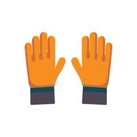 Quality Work Gloves Icon Representation vector