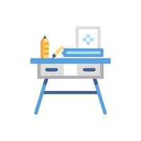 Ergonomic Architect Desk for Modern Spaces vector