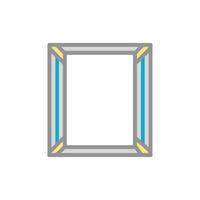Comprehensive Aluminum Frame Design Overview vector