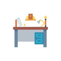 Modern Architect Desk for Innovative Design vector