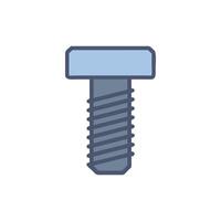 Durable Bolts for Building Projects vector