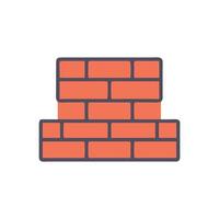 Efficient Brick Masonry Techniques Overview vector