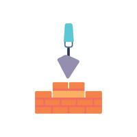 Efficient Brick Spreader for Construction vector