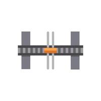 Durable Bridge Expansion Joint Overview vector