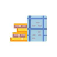 Essential Building Materials for Construction Projects vector