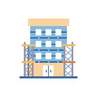 Scaffolding Icon Design for Construction vector
