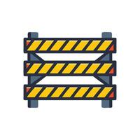 Caution Tape Icon Design for Project Safety vector