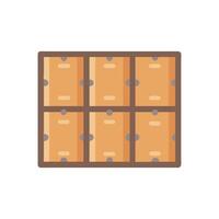 Stylish Ceiling Panels Icon for Home vector